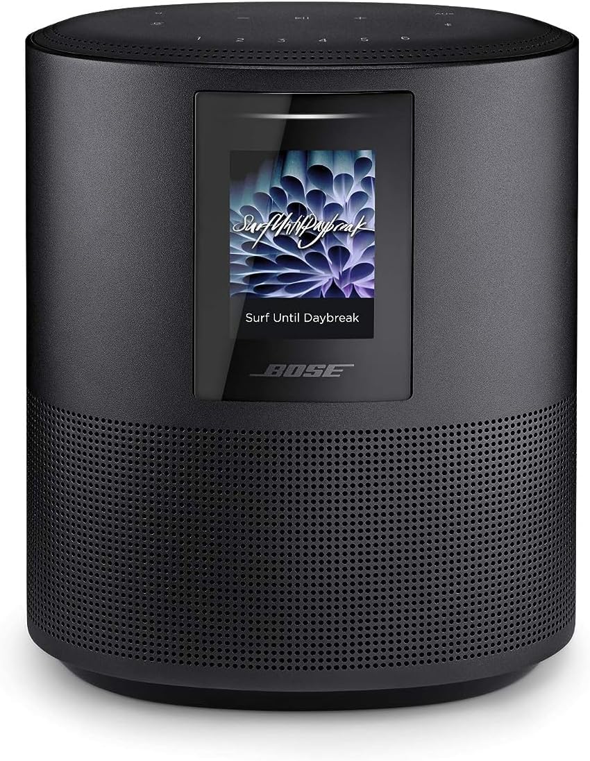 BOSE Home Speaker 500 with Amazon Alexa & Google Assistant - Black