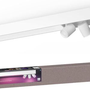 PHILIPS HUE White & Colour Ambiance Centris Ceiling Light - 3 Spot White