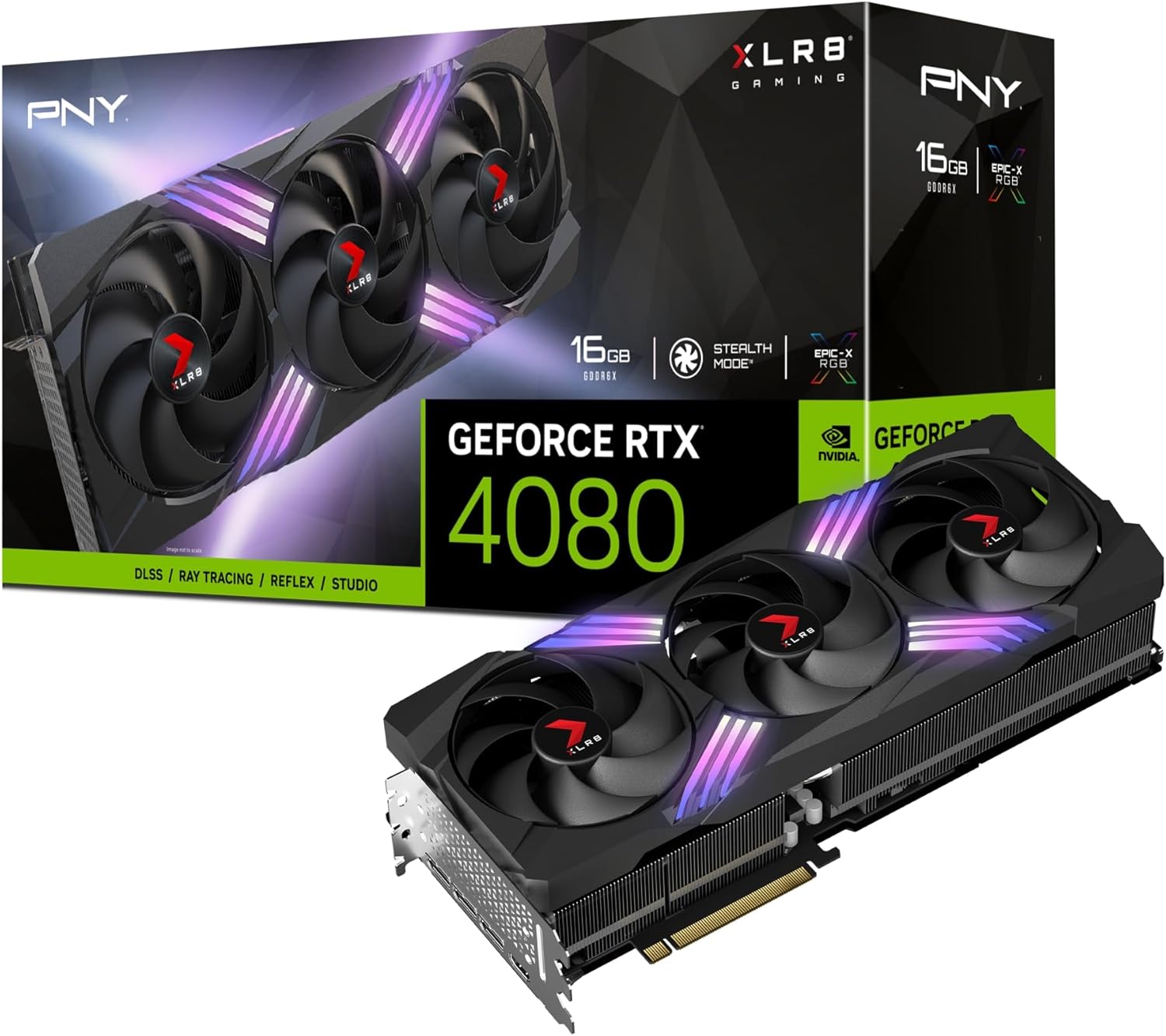 PNY GeForce RTX 4080 16 GB XLR8 Gaming VERTO Edition Graphics Card