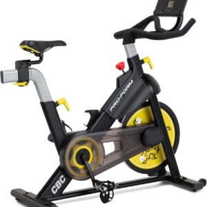 PROFORM Tour de France CBC Smart Bluetooth Exercise Bike - Black & Yellow