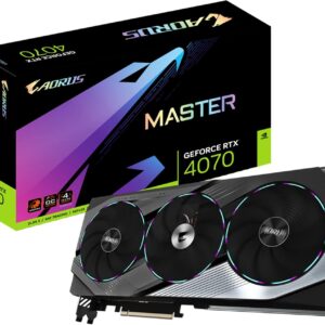 GIGABYTE AORUS GeForce RTX 4070 12 GB MASTER Graphics Card