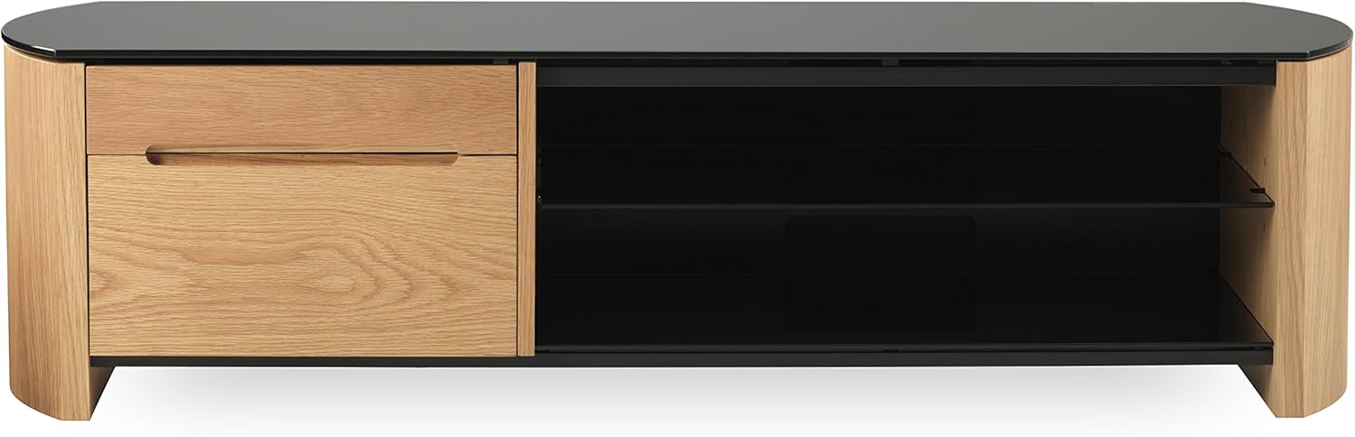 ALPHASON Finewoods Cabinet 1350 TV Stand - Light Oak