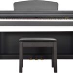 AXUS D2 Digital Piano with Bench - Black