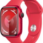 APPLE Watch Series 9 Cellular - 41 mm (PRODUCT)RED Aluminium Case with (PRODUCT)RED Sport Band  M L