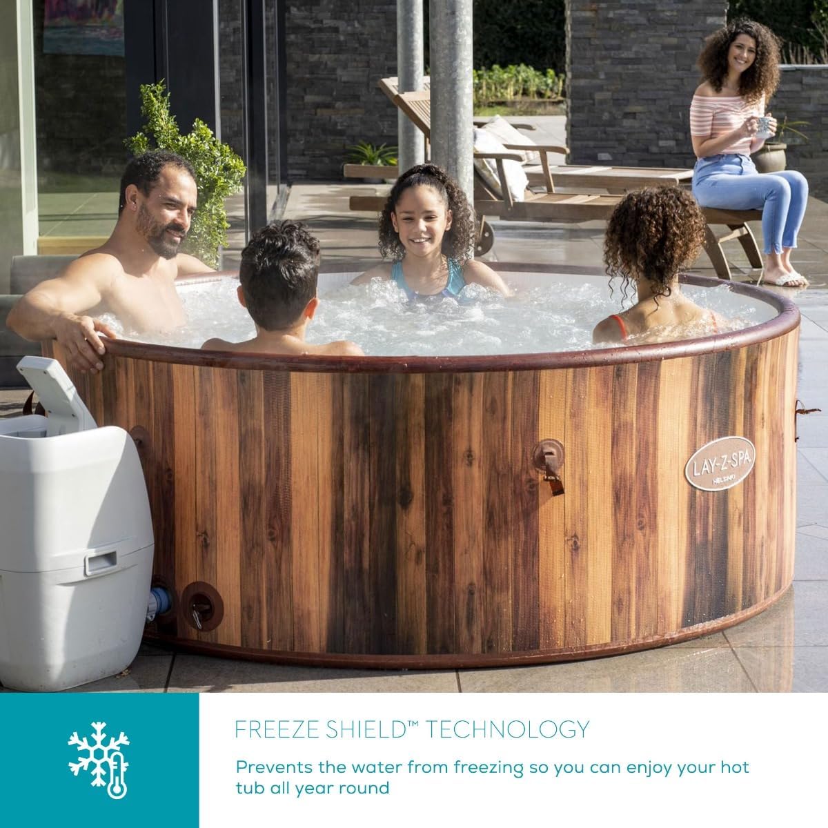 LAY-Z-SPA Helsinki AirJet Inflatable Hot Tub