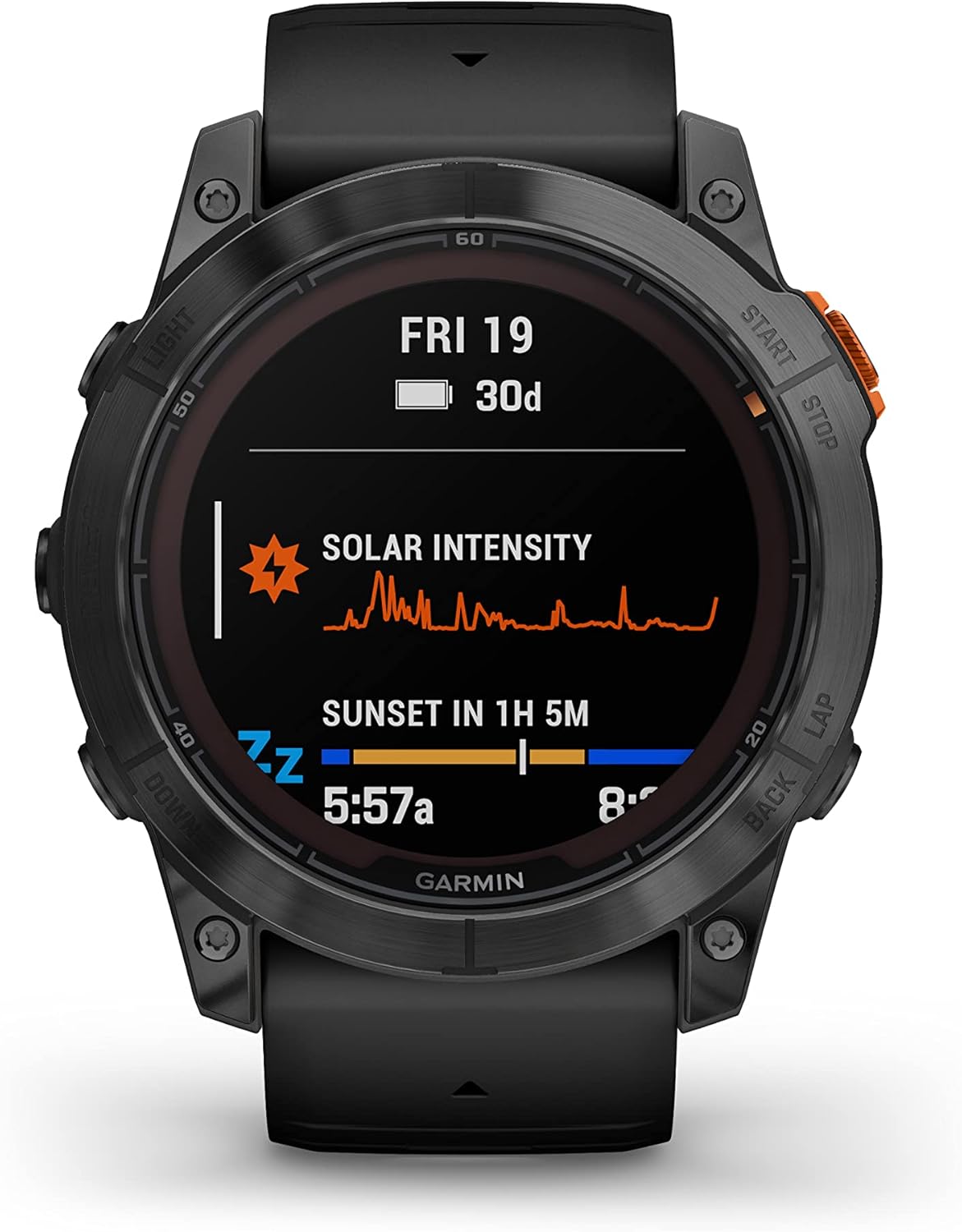 GARMIN Fenix 7X Pro Solar Smart Watch - Black