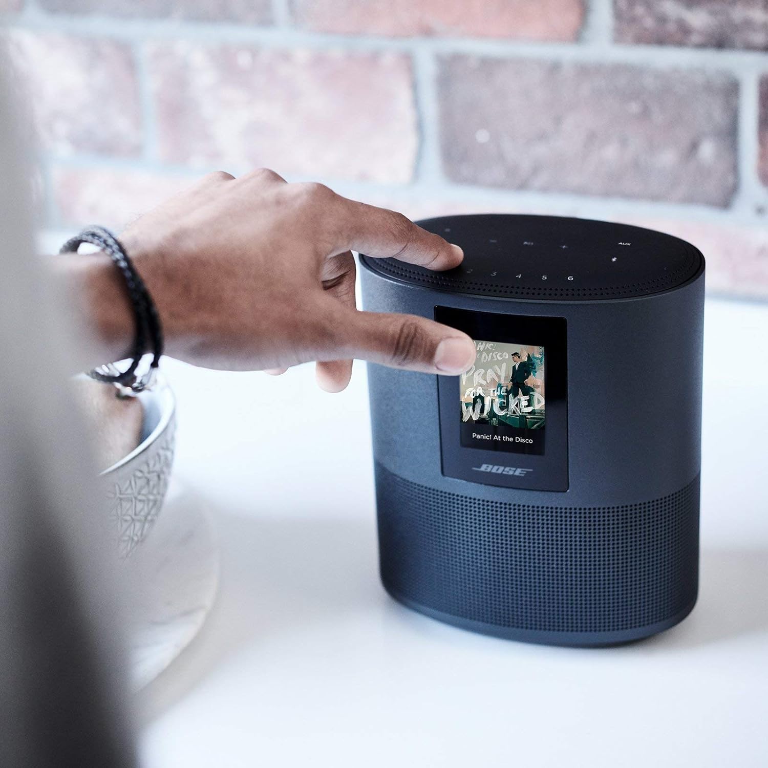 BOSE Home Speaker 500 with Amazon Alexa & Google Assistant - Black