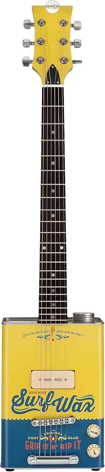 BOHEMIAN Oil Can Electric Guitar - Surf Wax