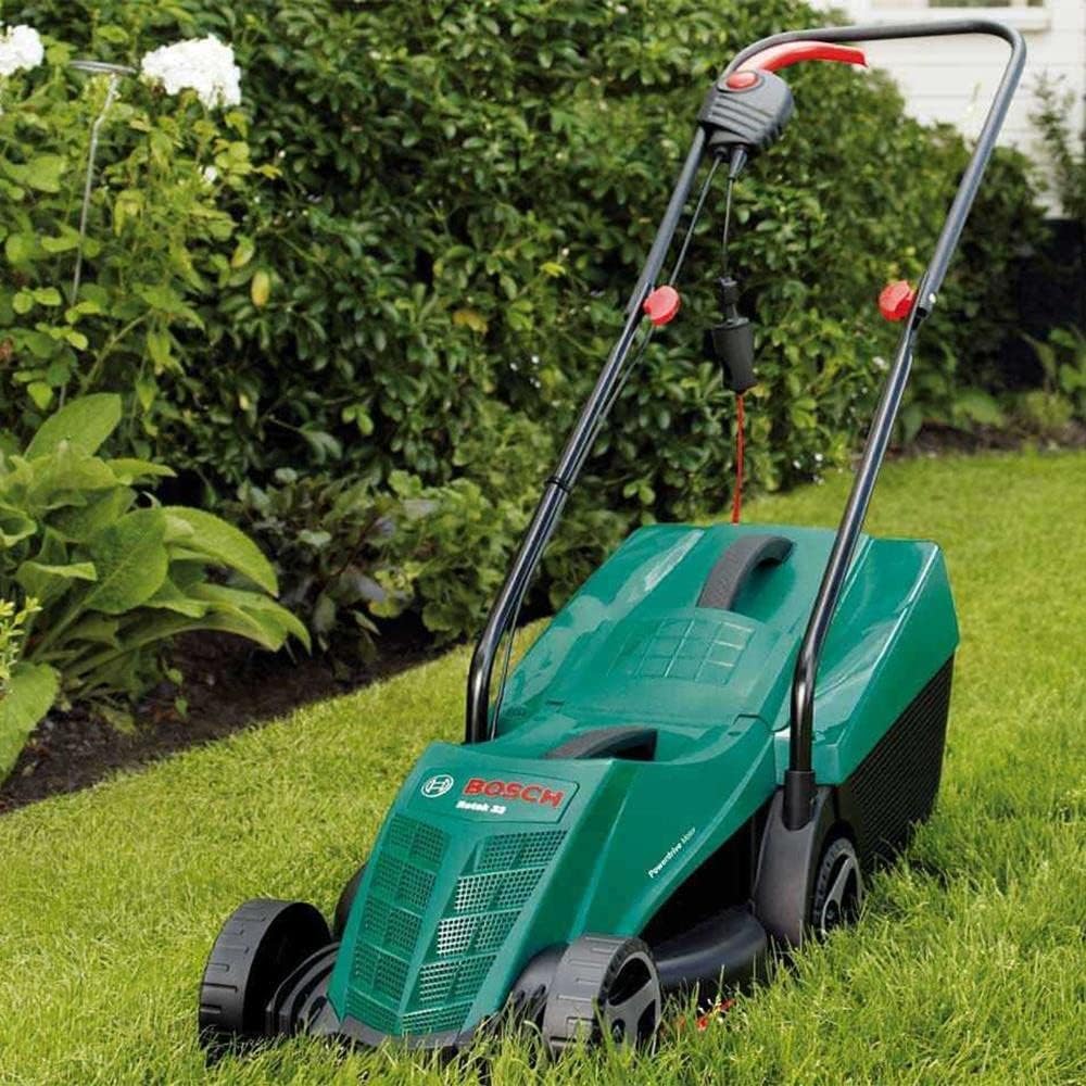 BOSCH Rotak 32 LI Cordless Rotary Lawn Mower - Green