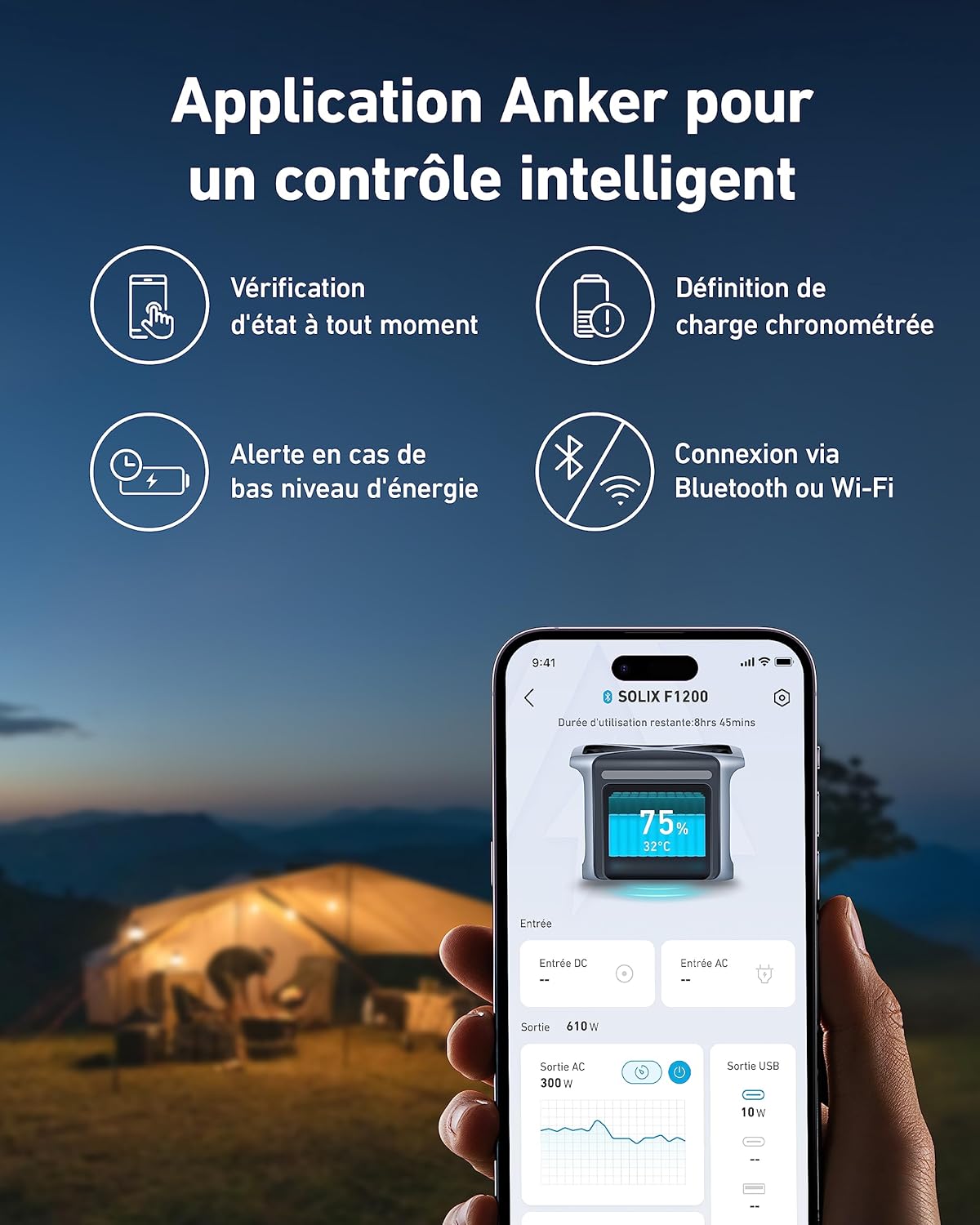 ANKER SOLIX F1200 PowerHouse 757 1229 Wh Portable Power Station