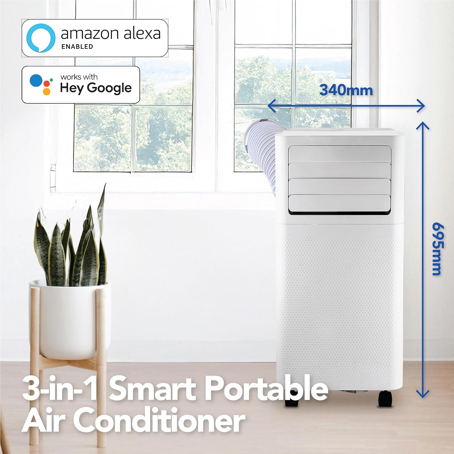 IGENIX IG9909 Air Conditioner & Dehumidifier