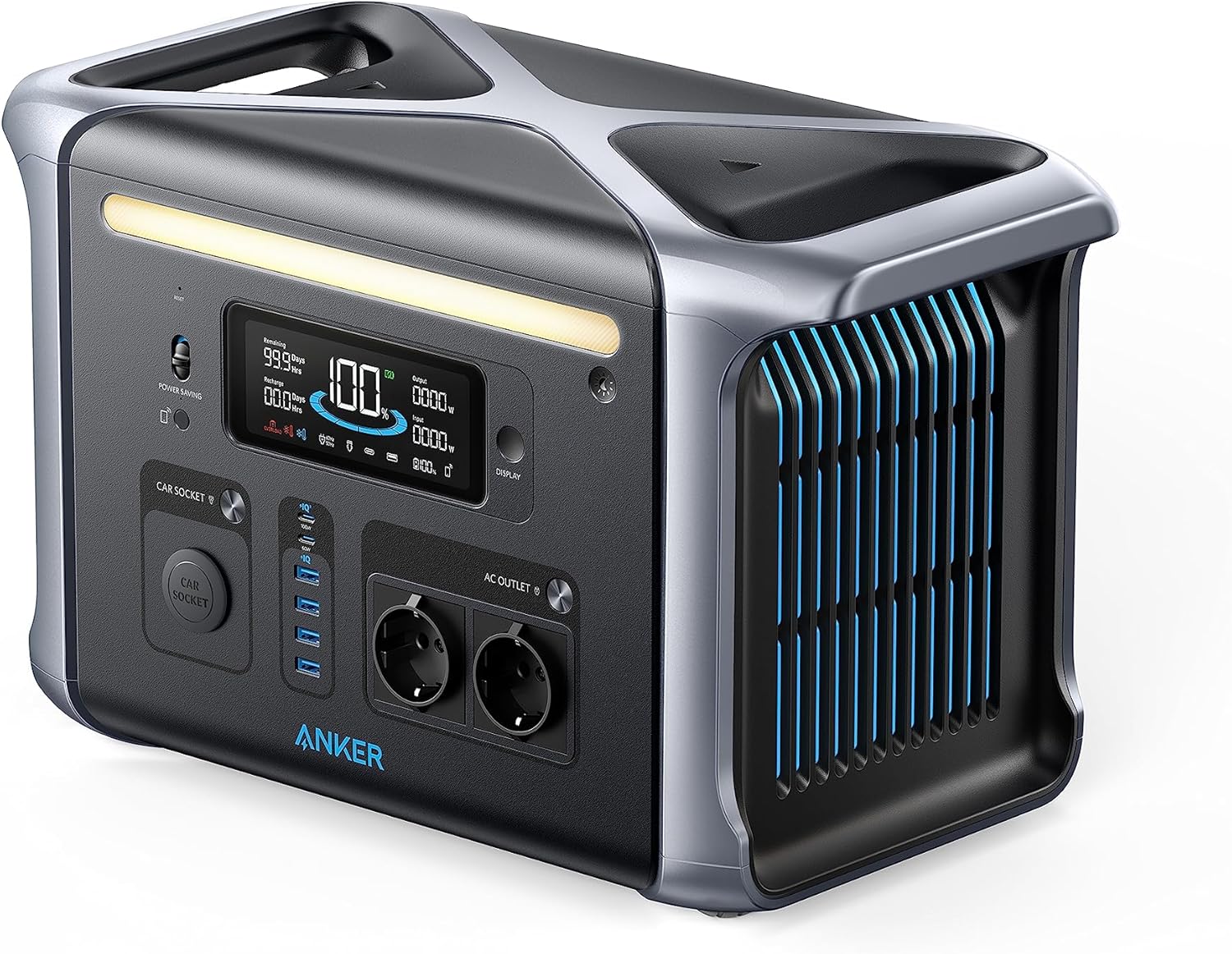 ANKER SOLIX F1200 PowerHouse 757 1229 Wh Portable Power Station