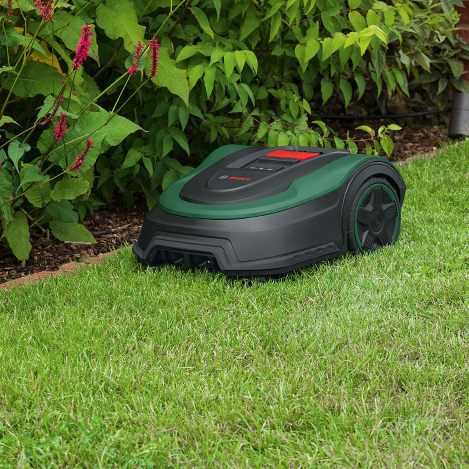 BOSCH Indego S+ 500 Cordless Robot Lawn Mower - Black & Green