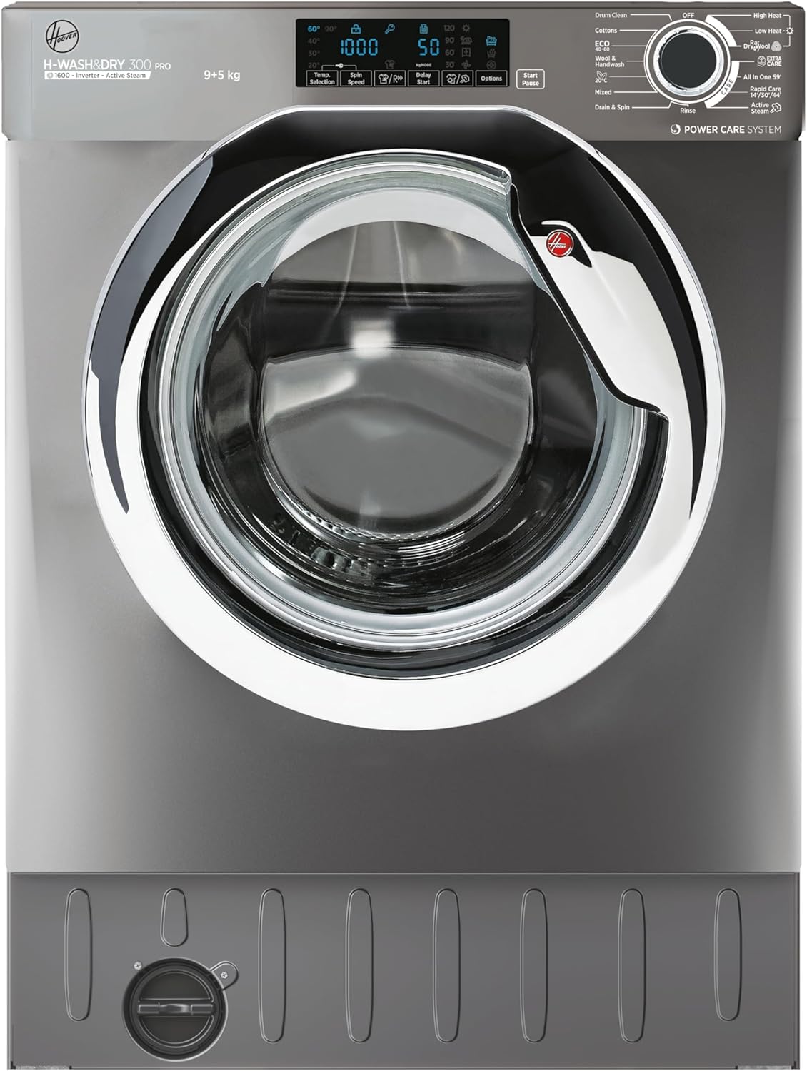 HOOVER H-WASH 300 Pro HBDOS695TAMCRE80 Integrated WiFi-enabled 9 kg Washer Dryer - Anthracite