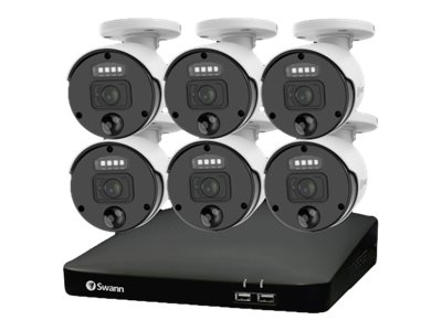 SWANN Master-Series SWNVK-879906 8-channel 4K Ultra HD NVR Security System - 2 TB 6 Cameras