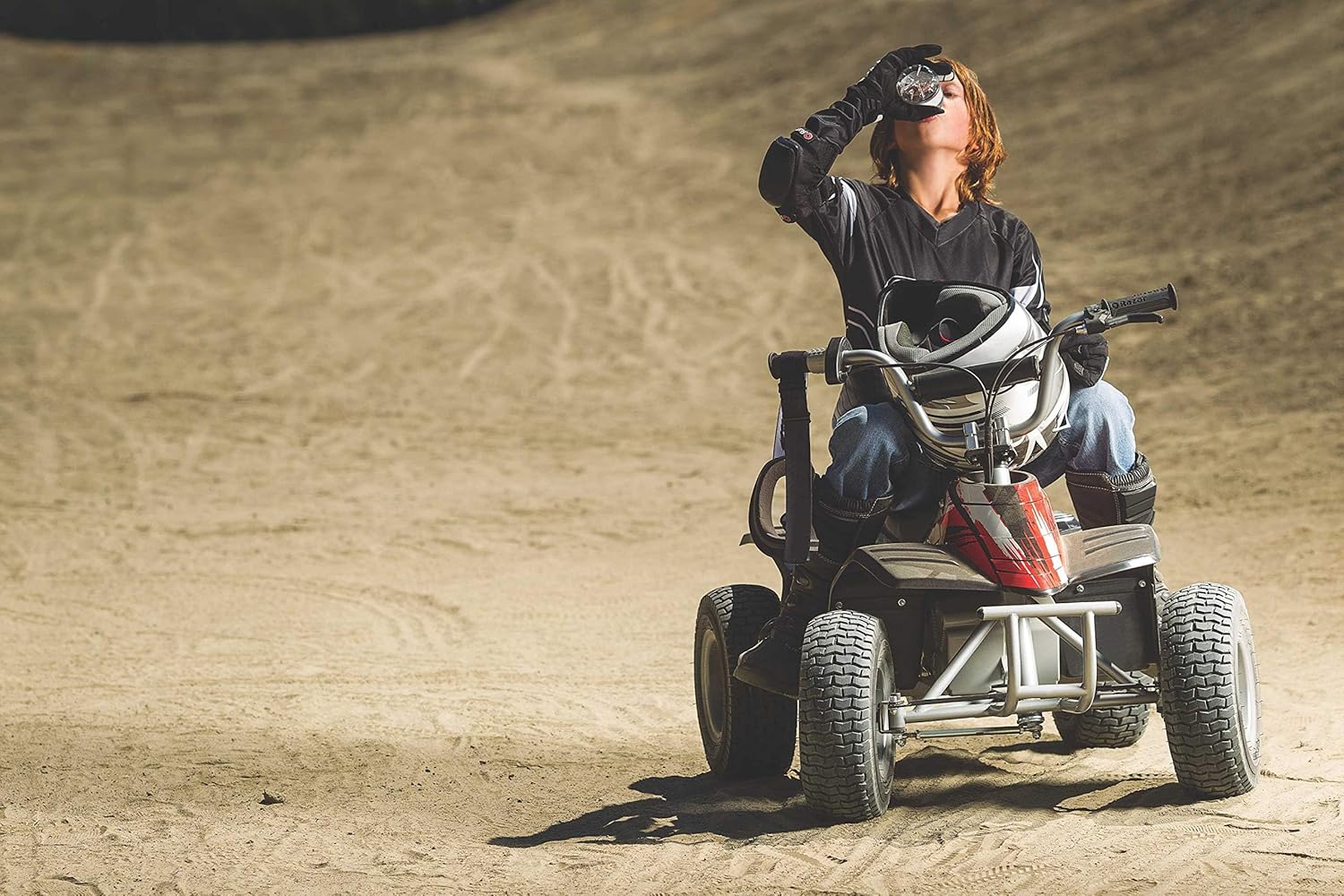 RAZOR Dirt Kids Electric Ride-On Quad Bike