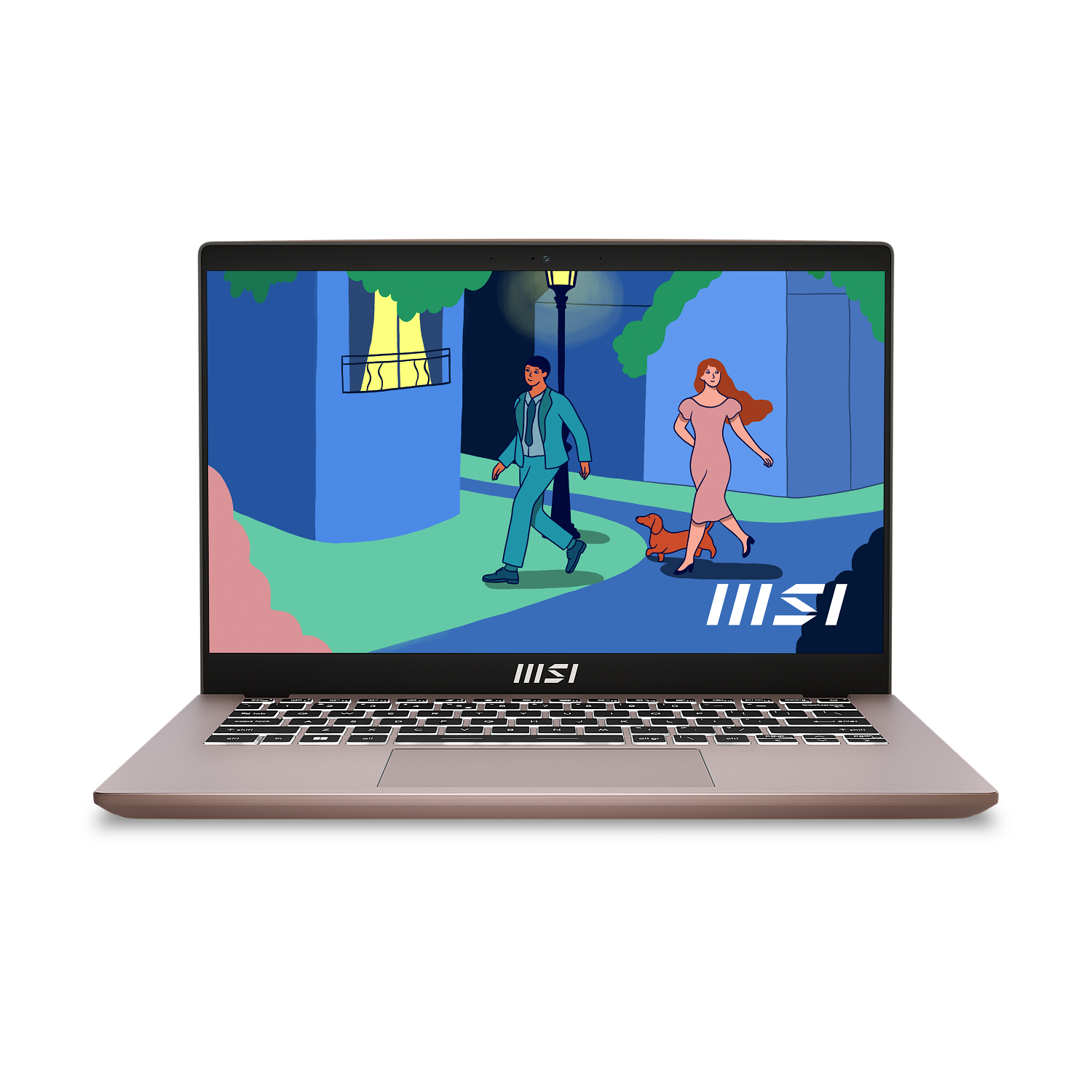 MSI Modern 14 14" Laptop - Intel® Core™ i5 512 GB SSD Beige Rose