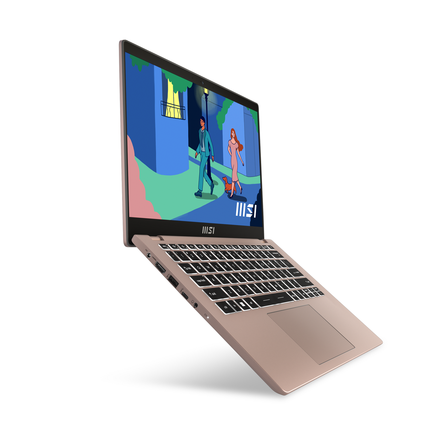 MSI Modern 14 14" Laptop - Intel® Core™ i5 512 GB SSD Beige Rose