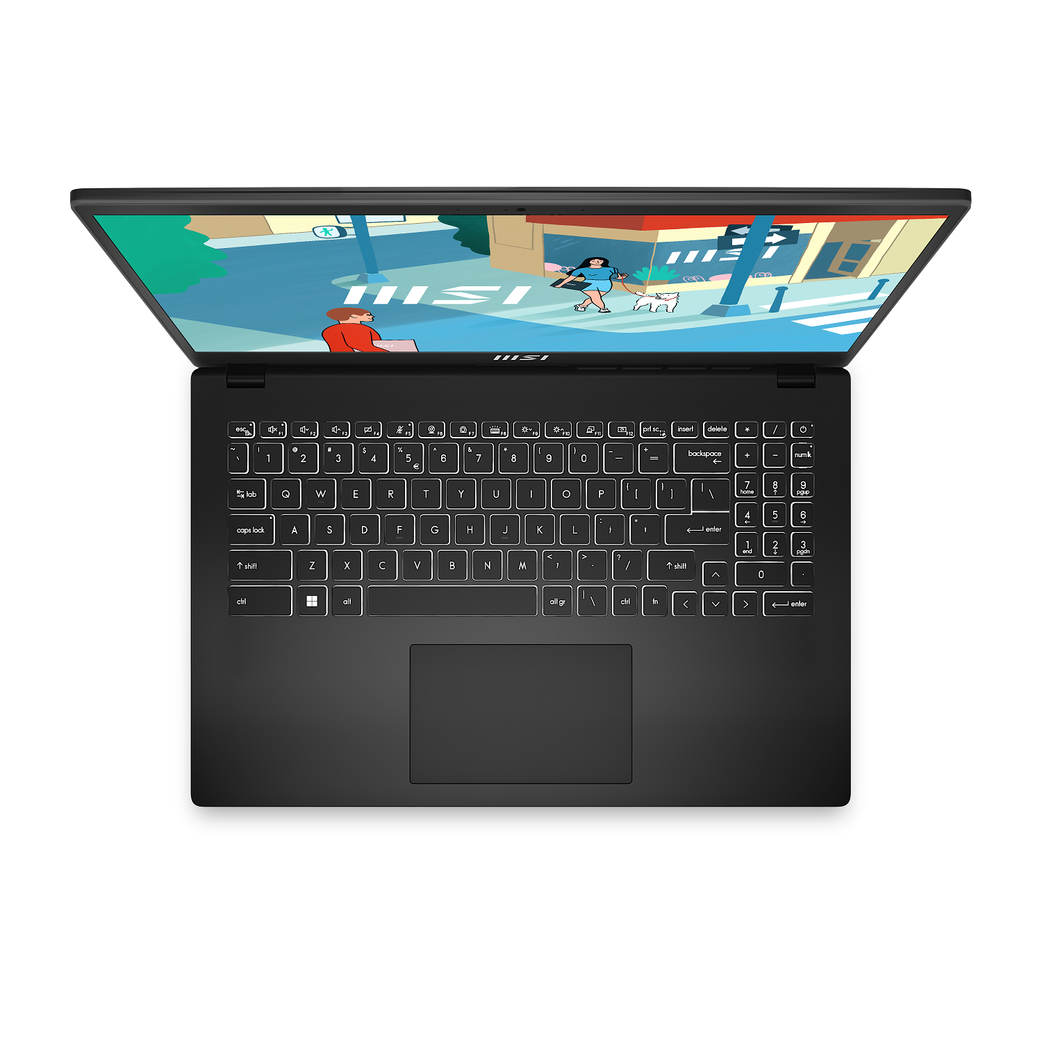 MSI Modern 15 15.6" Laptop - Intel® Core™ i7 512 GB SSD Black
