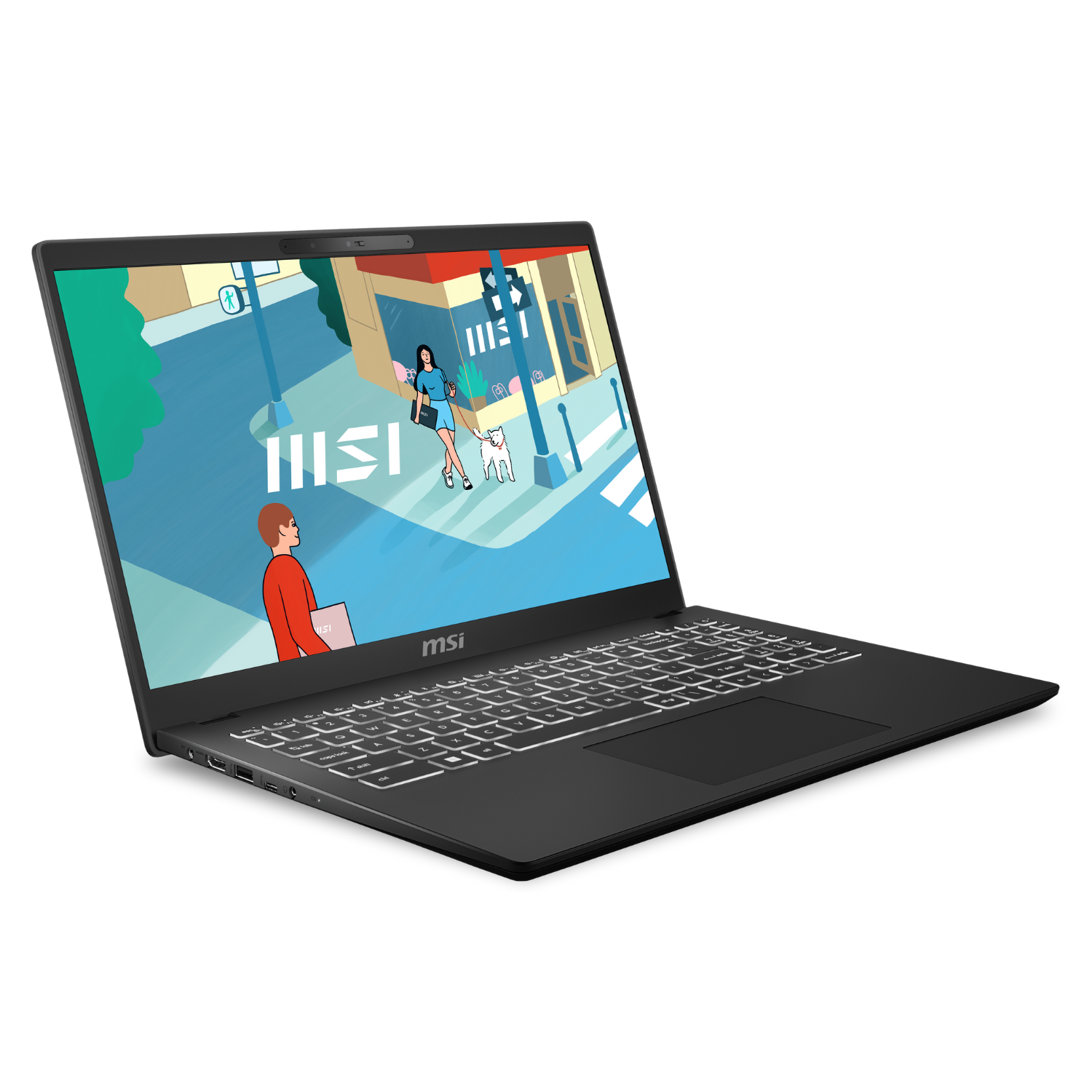 MSI Modern 15 15.6" Laptop - Intel® Core™ i5 512 GB SSD Black