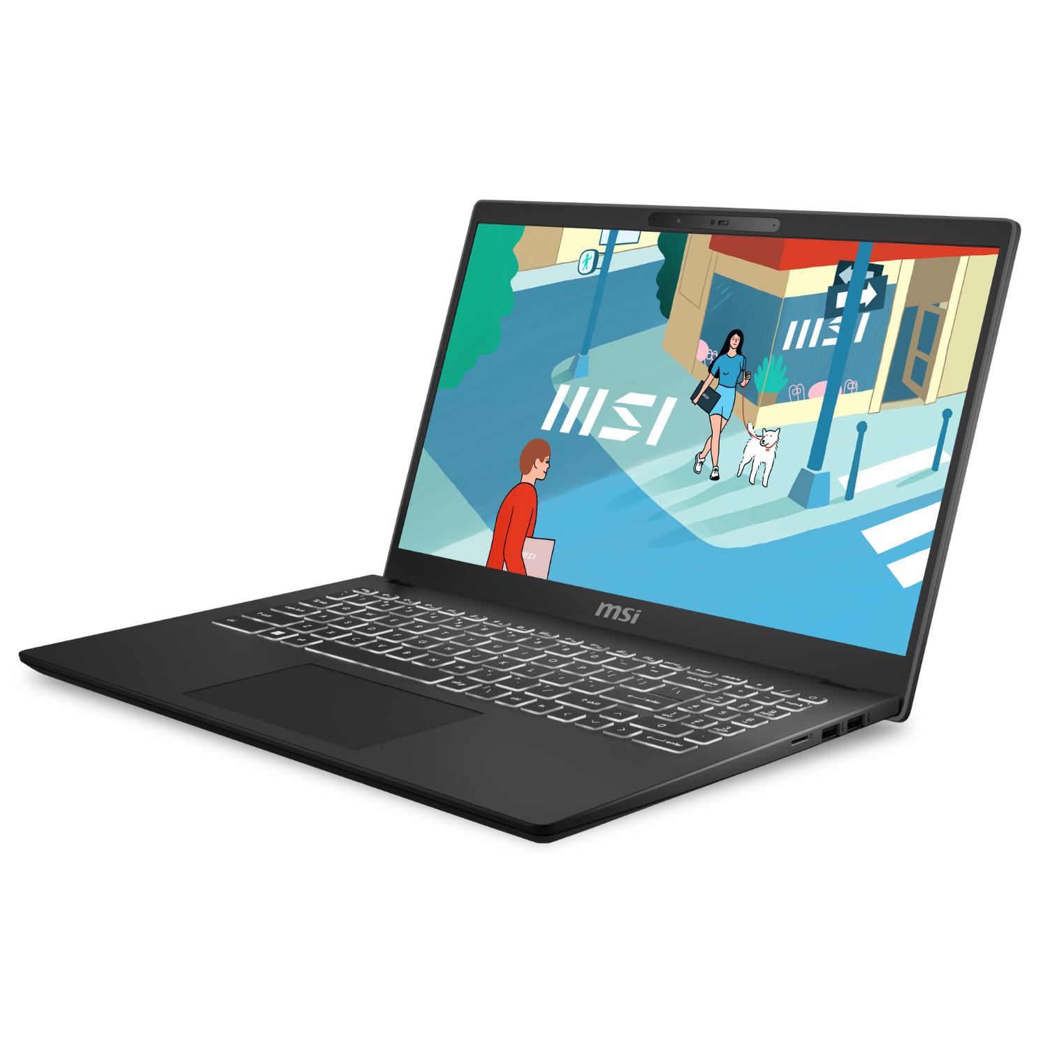 MSI Modern 15 15.6" Laptop - Intel® Core™ i5 512 GB SSD Black