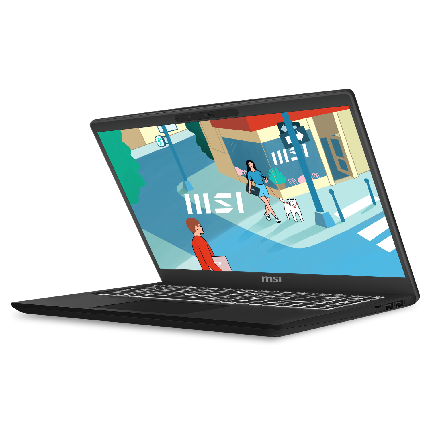 MSI Modern 15 15.6" Laptop - Intel® Core™ i5 512 GB SSD Black