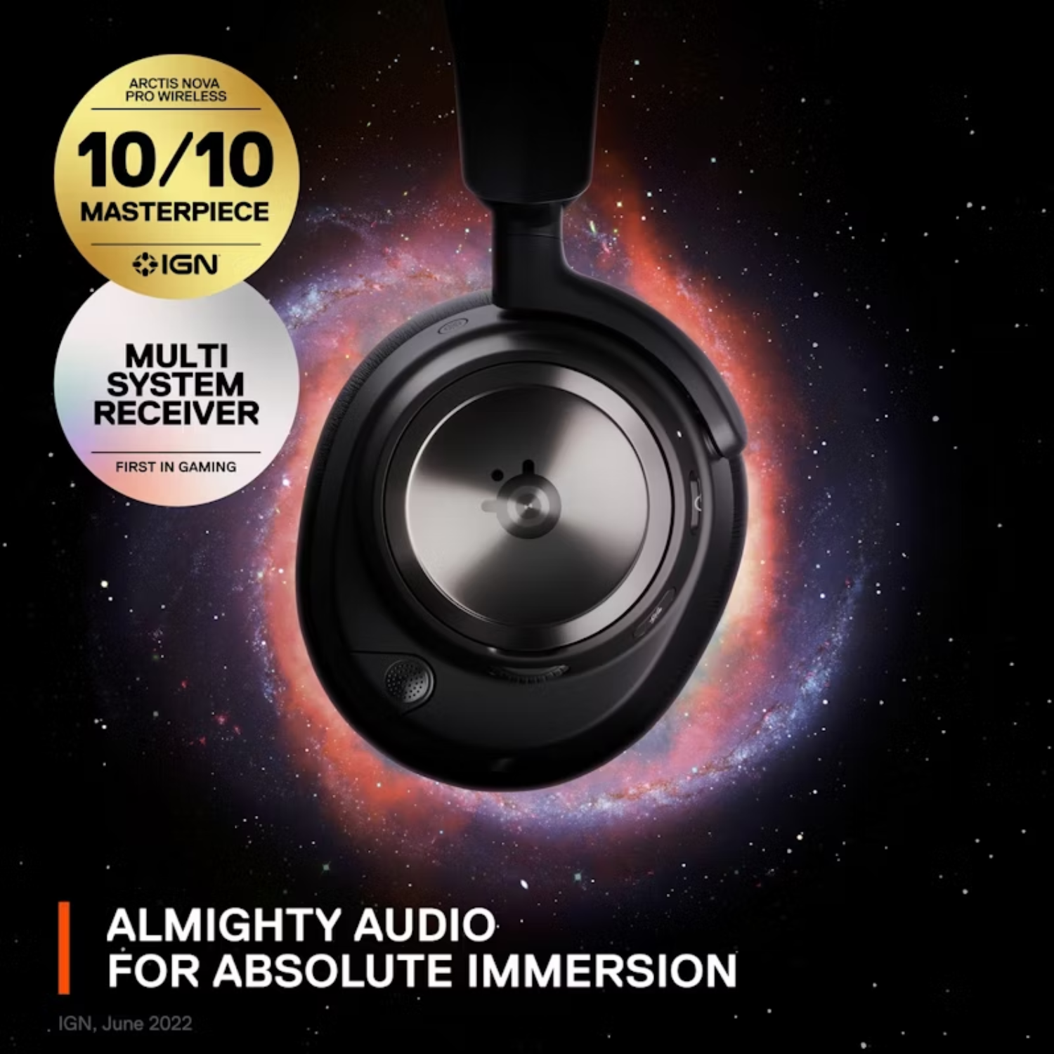 STEELSERIES Arctis Nova Pro Wireless X 7.1 Gaming Headset - Black