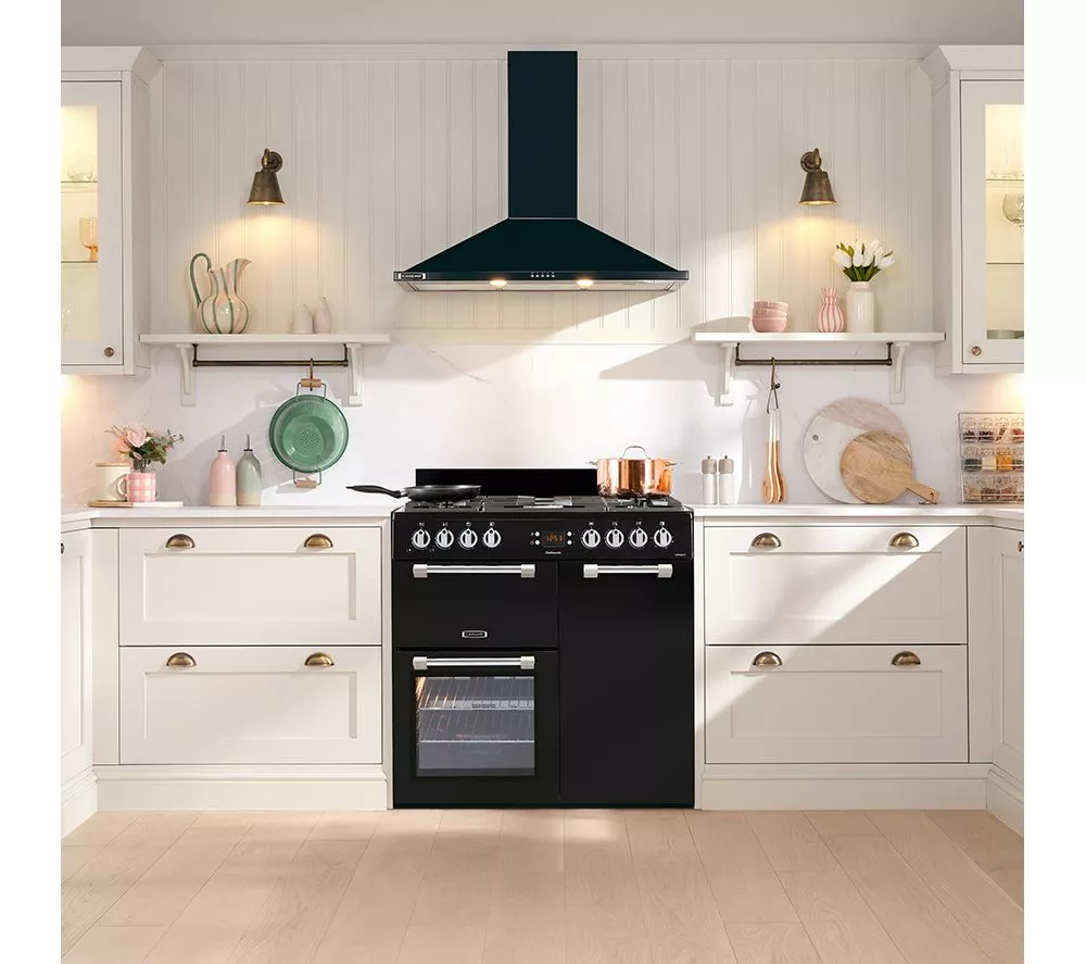 LEISURE Cookmaster CK90G232K 90 Dual Fuel Range Cooker - Black