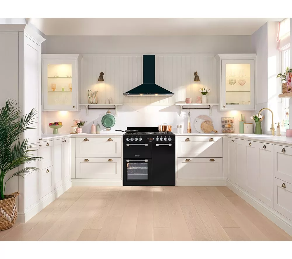 LEISURE Cookmaster CK90G232K 90 Dual Fuel Range Cooker - Black