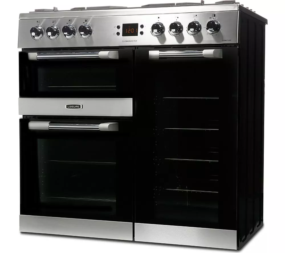 LEISURE Cuisinemaster CS90F530X Dual Fuel Range Cooker - Stainless Steel