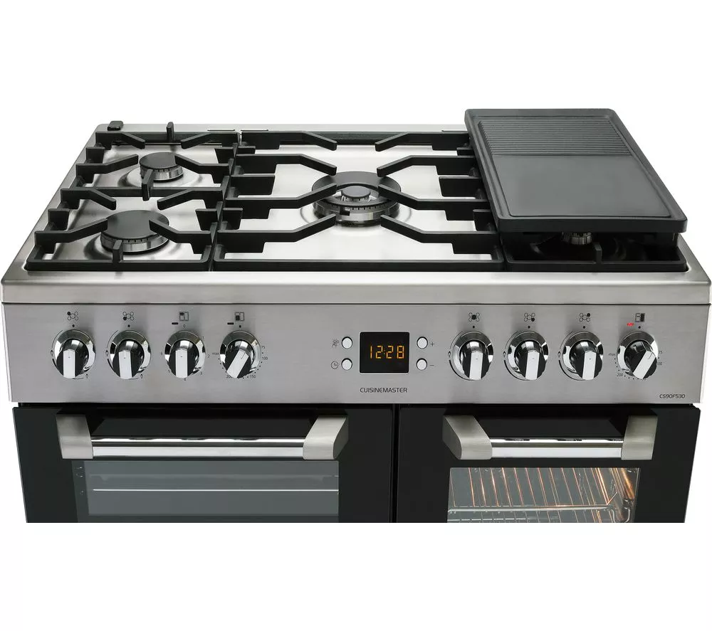 LEISURE Cuisinemaster CS90F530X Dual Fuel Range Cooker - Stainless Steel