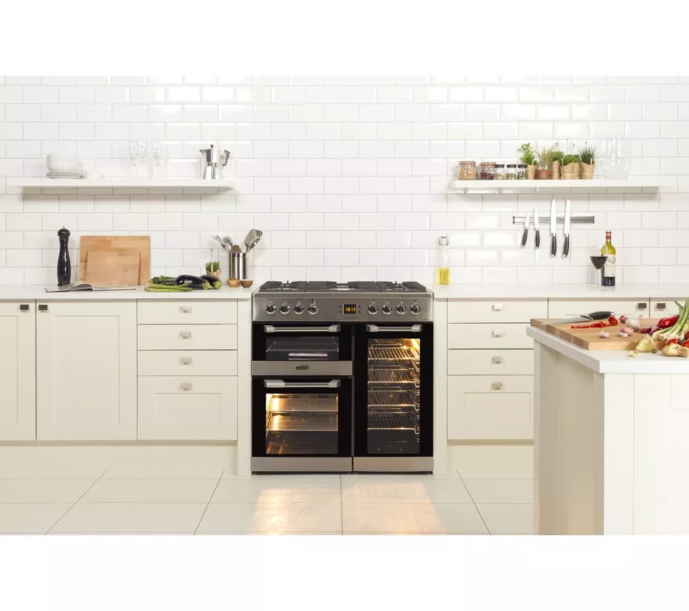 LEISURE Cuisinemaster CS90F530X Dual Fuel Range Cooker - Stainless Steel