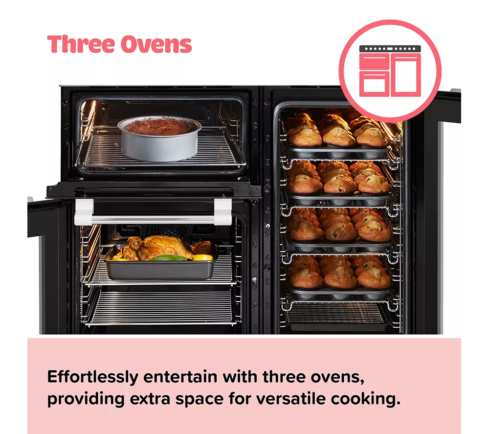 LEISURE Cuisinemaster CS90F530X Dual Fuel Range Cooker - Stainless Steel