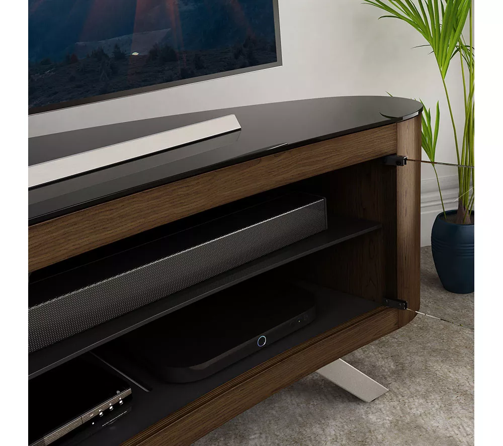 AVF Bay 1500 mm TV Stand - Walnut