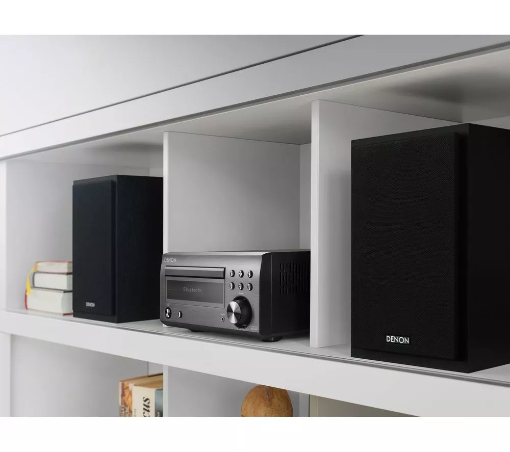 DENON DM-41DAB Wireless Traditional Hi-Fi System - Black