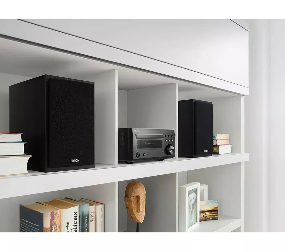 DENON DM-41DAB Wireless Traditional Hi-Fi System - Black