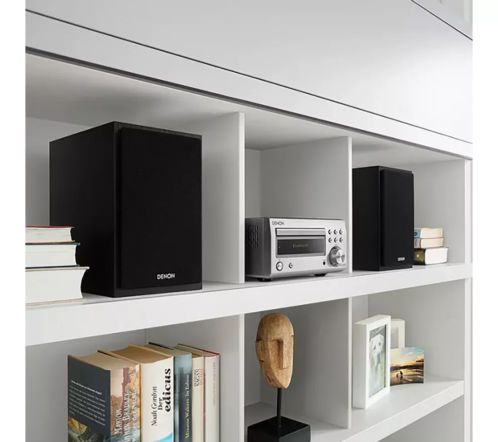 DENON DM-41DAB Wireless Traditional Hi-Fi System - Premium Silver