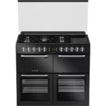 LEISURE Chefmaster CC100F521K 100 cm Dual Fuel Range Cooker - Black