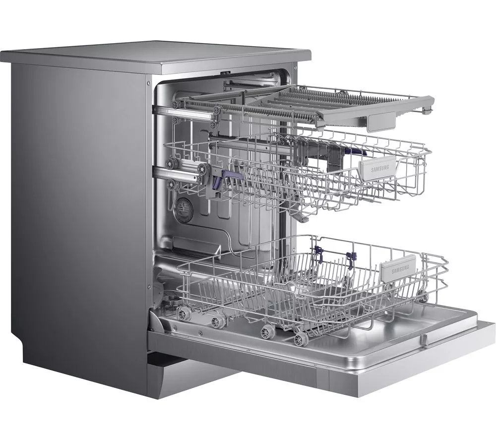 SAMSUNG Series 6 DW60M6050FS Full-size Dishwasher - Stainless Steel