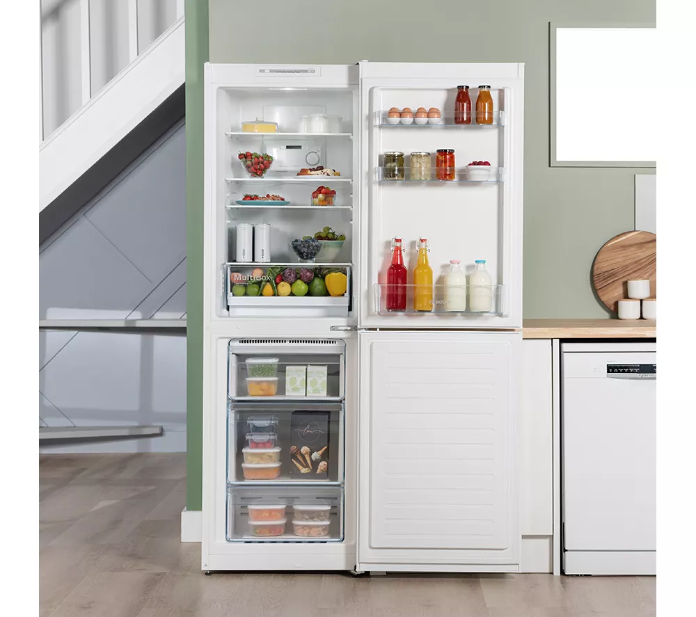 BOSCH Series 2 KGN34NWEAG 50 50 Fridge Freezer - White
