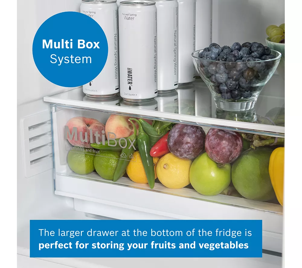 BOSCH Series 2 KGN34NWEAG 50 50 Fridge Freezer - White