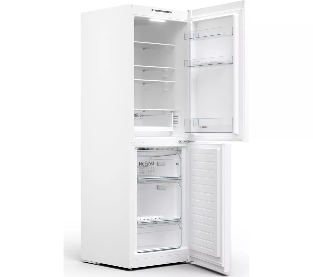 BOSCH Series 2 KGN34NWEAG 50 50 Fridge Freezer - White