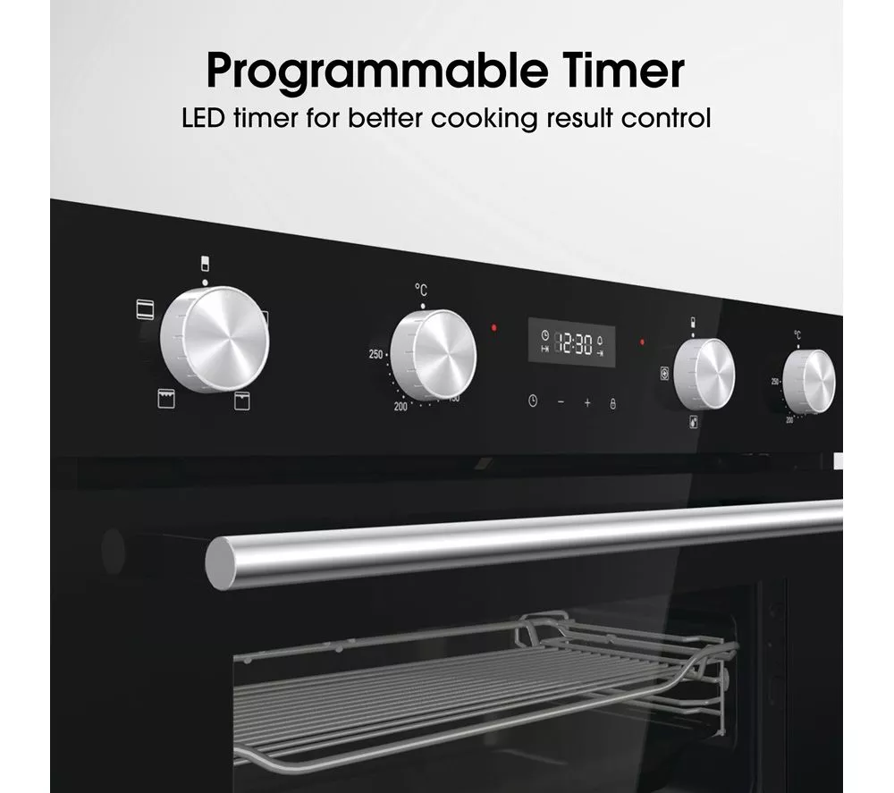 HISENSE BID95211BGUK Electric Double Oven - Black