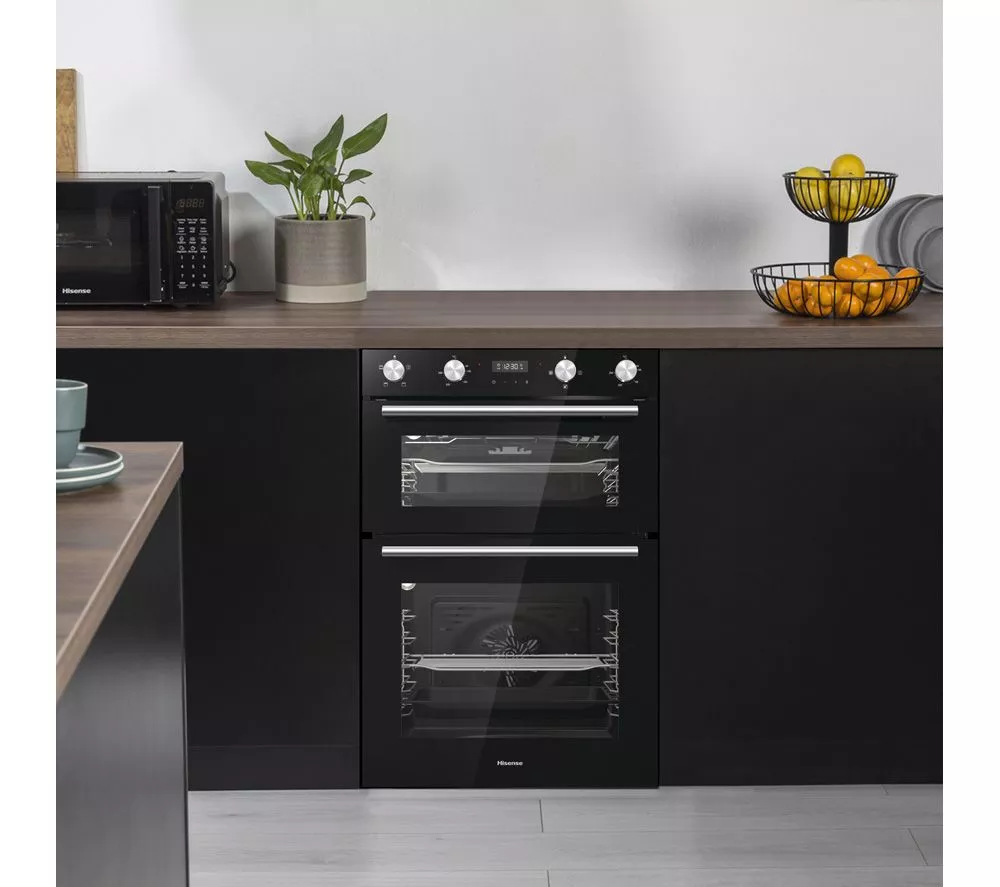 HISENSE BID95211BGUK Electric Double Oven - Black