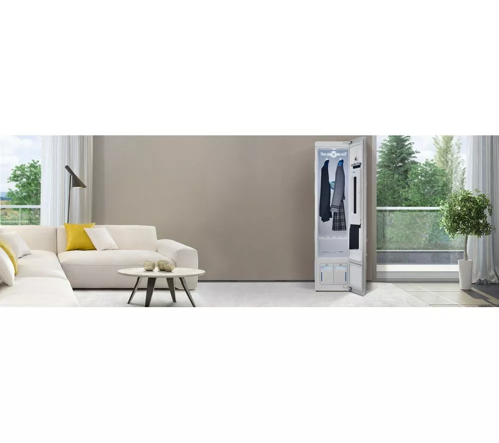 LG Styler S3WF WiFi-enabled Steam Clothing Care System - White