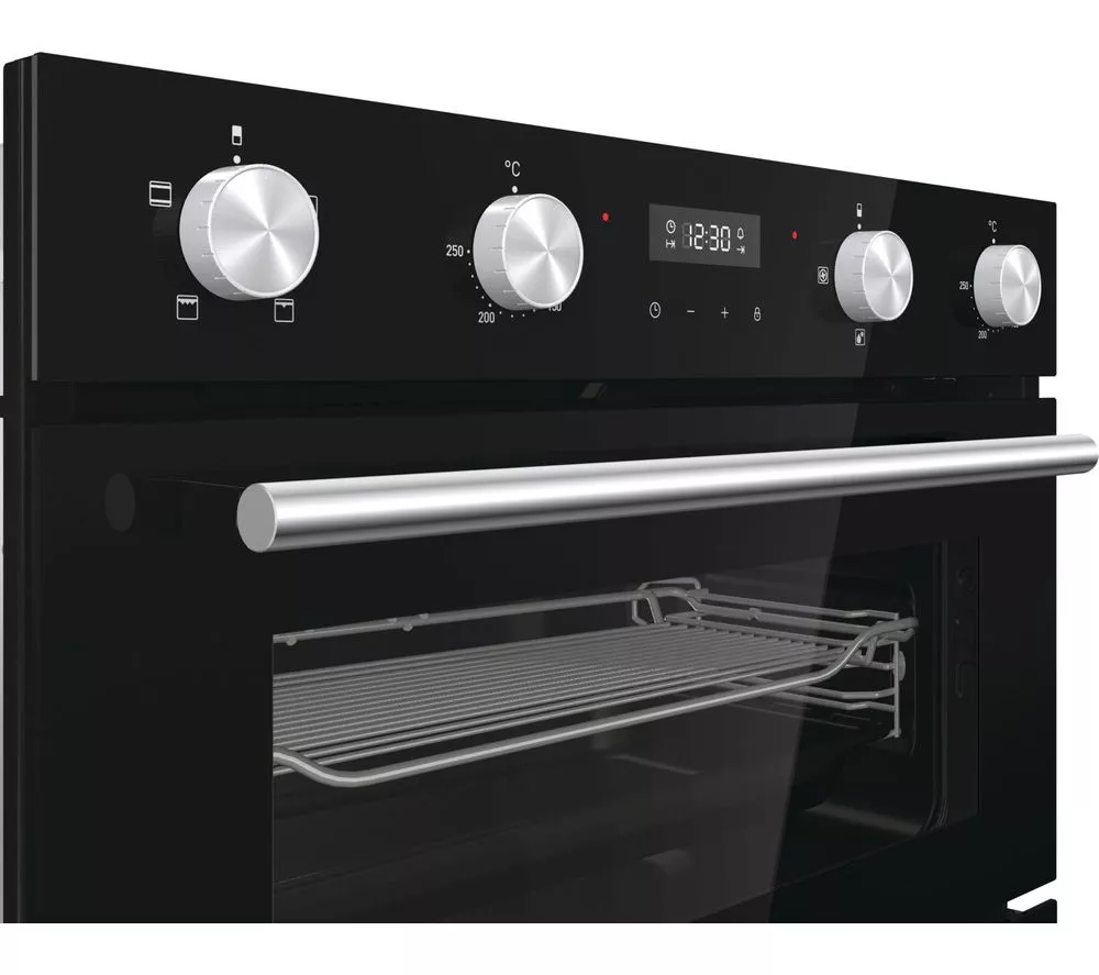 HISENSE BID75211BGUK Electric Built-under Double Oven - Black