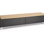 AVF Panorama PM160LOGO 1600 mm TV Stand – Grey Oak