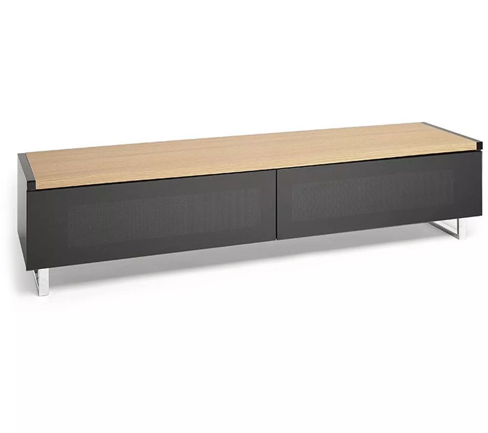AVF Panorama PM160LOGO 1600 mm TV Stand – Grey Oak