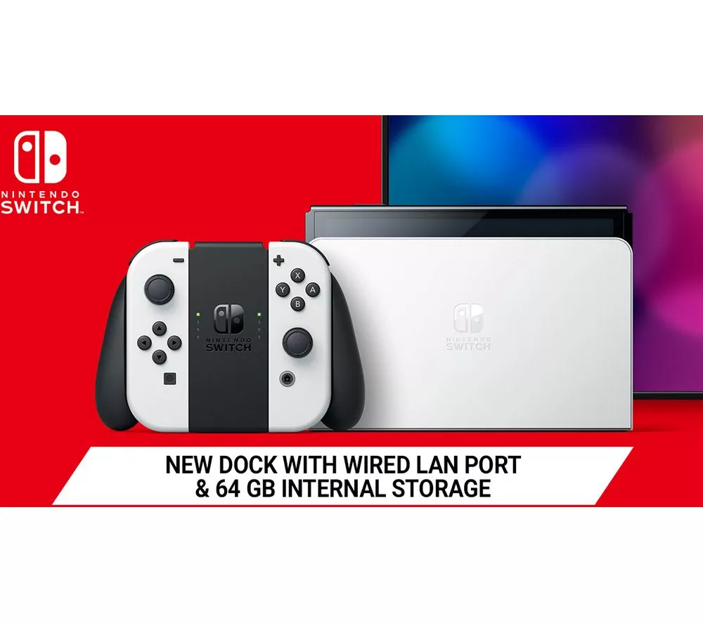 NINTENDO Switch OLED - White