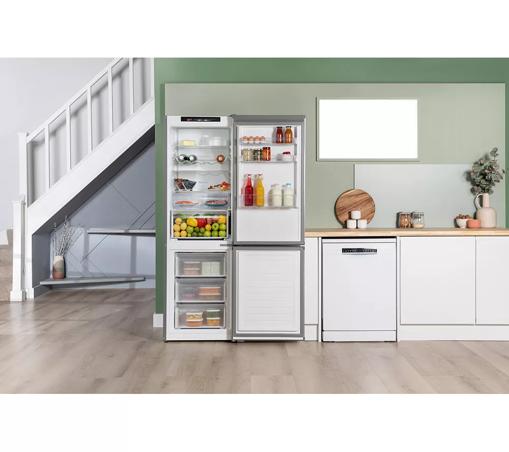 BOSCH Series 4 KGN362LDFG 70 30 Fridge Freezer - Inox